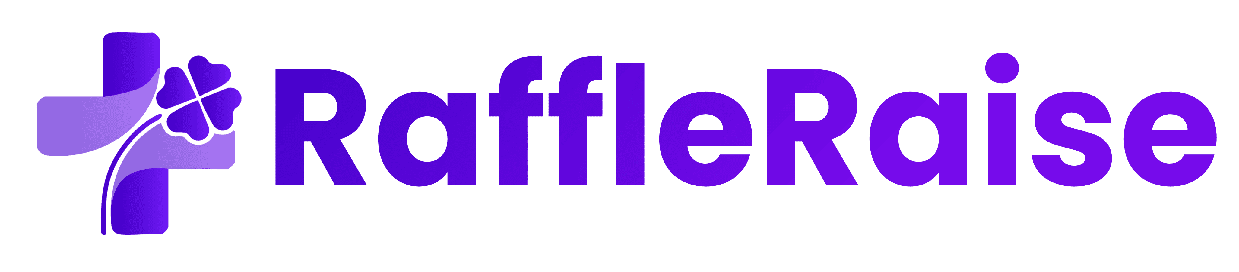 RaffleRaise Logo - dark purple